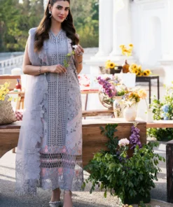 bin ilyas clara embroidered lawn 2024 | 215 b