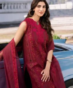 bin ilyas clara embroidered lawn 2024 | 211 – b