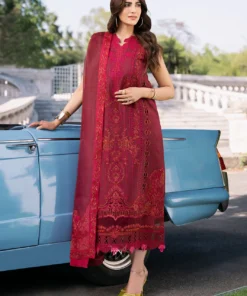 bin ilyas clara embroidered lawn 2024 | 211 – b