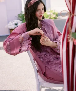 bin ilyas clara embroidered lawn 2024 | 215 a