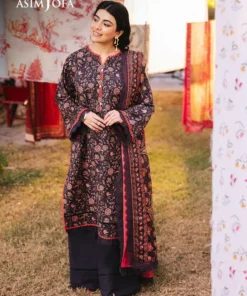 asim jofa printed lawn collection ajubj 18