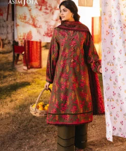 asim jofa printed lawn collection ajubj 19