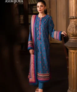 asim jofa printed lawn collection ajubj 40