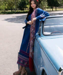 bin ilyas clara embroidered lawn 2024 | 217 a