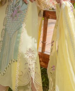 crimson luxury lawn 2024 | sarfaraz | sun kissed – lemon