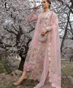 crimson luxury lawn 2024 | sarfaraz | believe in her – blush pink crimson luxury lawn 2024 | sarfaraz | believe in her – blush pink