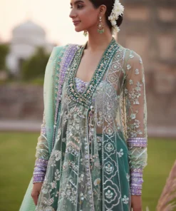 zaha gossamer’25 || zarqah e pistachio (zc25 03)