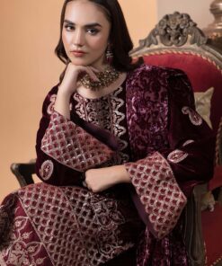 adan’s libas plachi’24 luxury unstitched | 4238