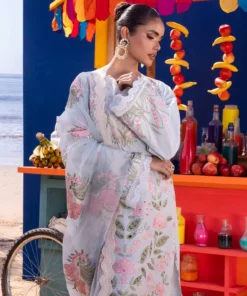 akbar aslam luxury lawn 2024 | oasis | u 103