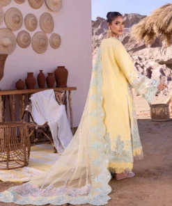 akbar aslam luxury lawn 2024 | oasis | u 104
