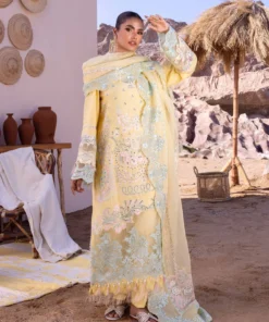 akbar aslam luxury lawn 2024 | oasis | u 104