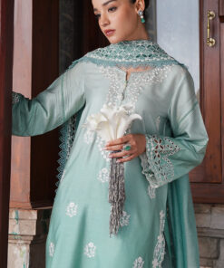cross stitch satin de luxe | aqua melody
