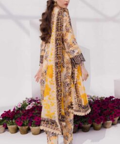 sunshine bloom chikankari lawn | printkari edition 2024 by alzohaib | spk 24 11 (gz 136)
