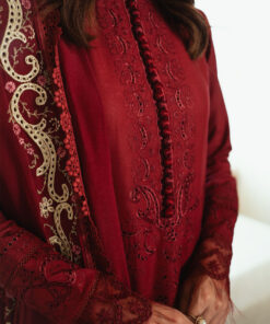 faiza faisal celine chikankari eid collection ’24 | zuha