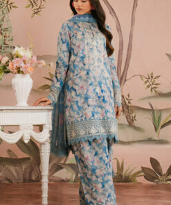 armelia printed lawn 2025 by ayzel | scilla