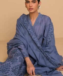 chikankari lawn by cross stitch 2024 | vol 2 | blue fern chikankari lawn by cross stitch 2024 | vol 2 | blue fern