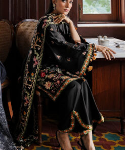 cross stitch satin de luxe | raven blossom