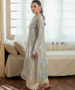 faiza faisal celine chikankari eid collection ’24 | farya