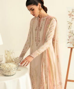 qalamkar qprints unstitched printed lawn | 01a