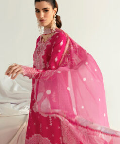 qalamkar qprints unstitched printed lawn | 06b