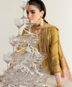 qalamkar qprints unstitched printed lawn | 05a