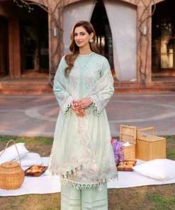 kaavish festive lawn by farasha | whisper mint kaavish festive lawn by farasha | whisper mint