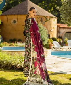 elaf print chikankari collection 2025 | elk 08a