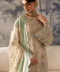 elanora by nureh embroidered chiffon vol 3 | nel 58 iq