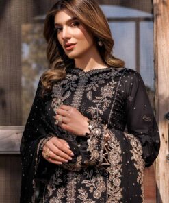 kaavish festive lawn by farasha | raven aura