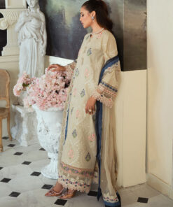 faiza faisal celine chikankari eid collection ’24 | miel