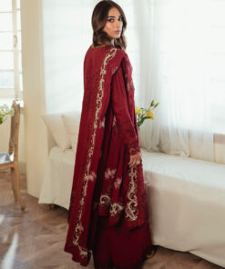 faiza faisal celine chikankari eid collection ’24 | zuha