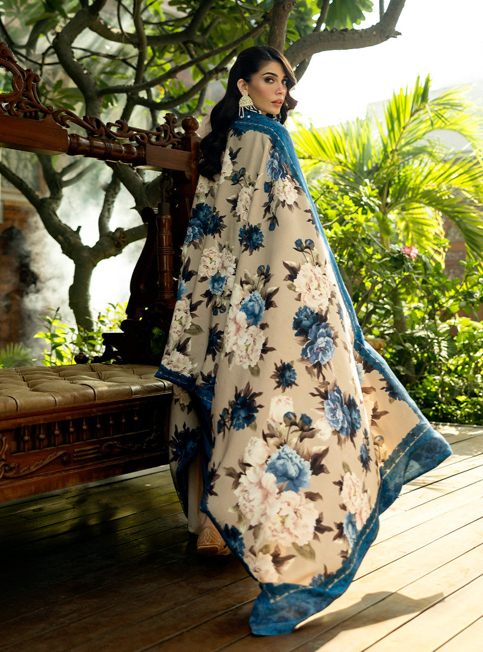 zainab chottani winter shawl collection | d1 zainab chottani winter shawl collection | d1