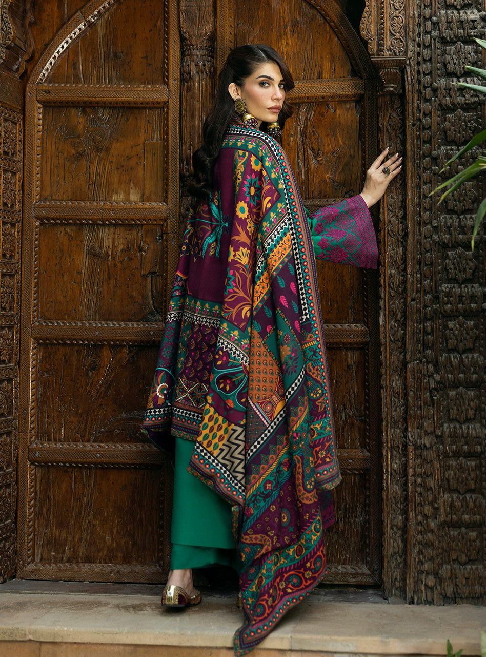 zainab chottani winter shawl collection | d8 zainab chottani winter shawl collection | d8