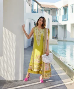 faiza saqlain luxury lawn 2024 | estera