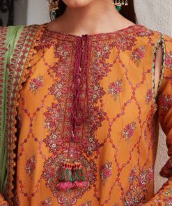 hussain rehar luxury lawn 2024 | amira (gz 170)