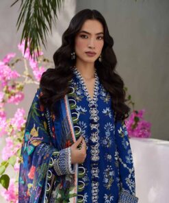 faiza saqlain luxury lawn 2024 | veira
