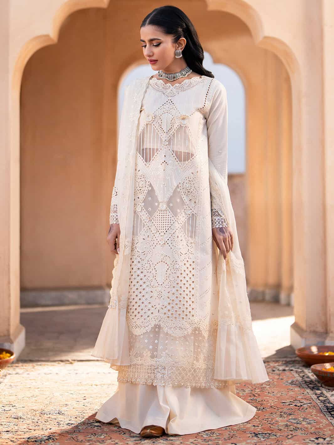 dilbaro embroidered festive lawn ’24 | 401 a dilbaro embroidered festive lawn ’24 | 401 a