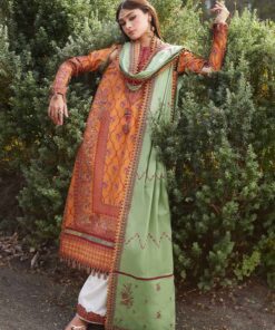 hussain rehar luxury lawn 2024 | amira (gz 170)