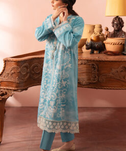 cross stitch cambric collection | cadet blue