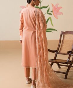 chikankari lawn by cross stitch 2024 | vol 2 | sunset pink