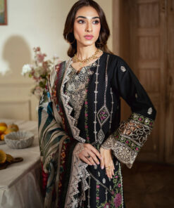 faiza faisal celine chikankari eid collection ’24 | mehr