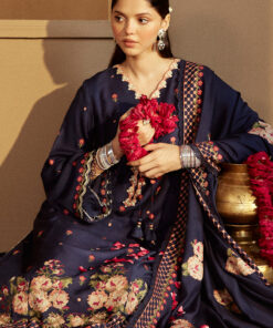 cross stitch winter collection | sapphire bliss