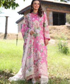 elaf chikankari lawn 2024 | eck 03b