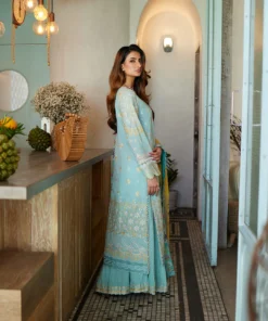 faiza saqlain luxury lawn 2024 | galina