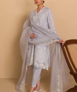 chikankari lawn by cross stitch 2024 | vol 2 | celestial breeze