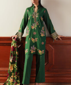 cross stitch satin de luxe | green oasis