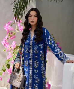 faiza saqlain luxury lawn 2024 | veira