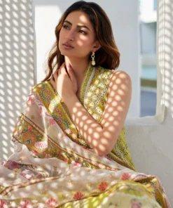 faiza saqlain luxury lawn 2024 | estera