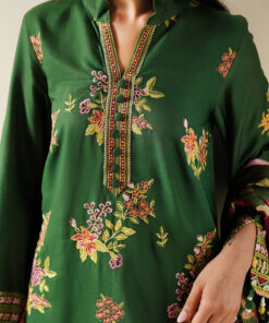 cross stitch satin de luxe | green oasis