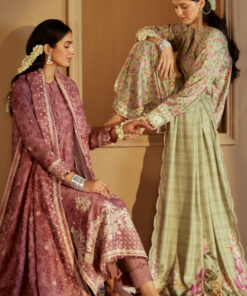 cross stitch winter collection | mauve dream